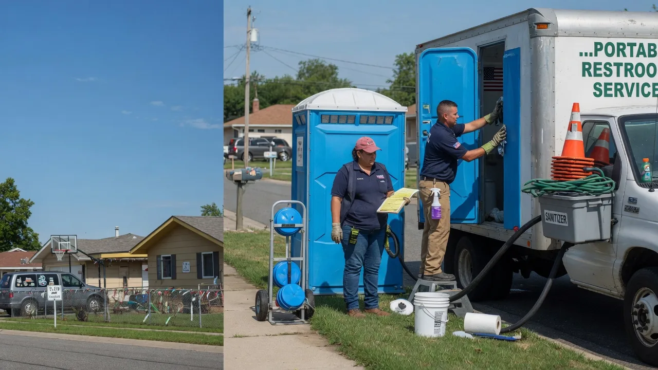 Portable Toilet Rental in Rosston, TX near me